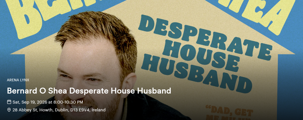 Bernard O Shea Desperate House Husband